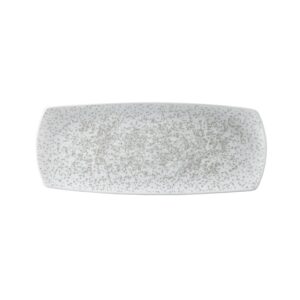 Блюдо прямоугольное узкое 35,5х14см, без борта, MENU SHADES, цвет CALDERA CHALK WHITE ZCCWNRPM1