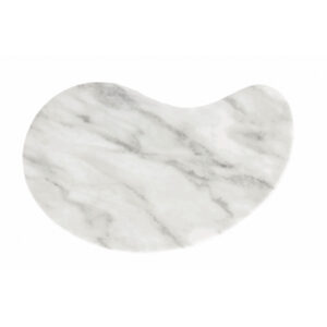 Блюдо сервировочное "запятая" 26,5х17см, TEXTURED PRINTS, цвет MARBLE GREY MGYATE1