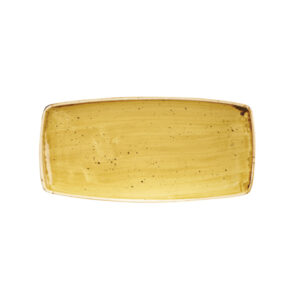Блюдо сервировочное 29,5х15см, без борта, STONECAST, цвет MUSTARD SEED YELLOW SMSSOP111