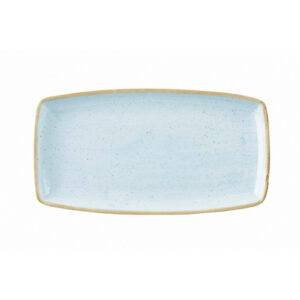 Блюдо сервировочное 35х18,5см, без борта, STONECAST, цвет DUCK EGG BLUE SDESOP141