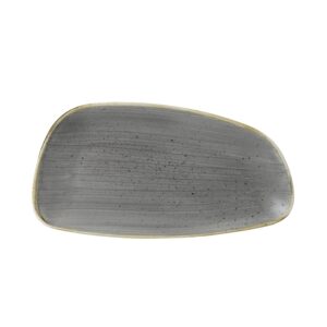 Блюдо сервировочное CHEFS GEO 30х15,5см, без борта, STONECAST, цвет PEPPERCORN GREY SPGSGE301