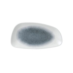 Блюдо сервировочное CHEFS GEO 30х15,5см, без борта, цвет RAKU TOPAZ BLUE, STUDIO PRINTS RKTBGE301