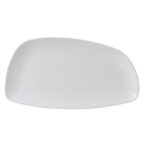 Блюдо сервировочное CHEFS GEO 35х18,5см, без борта, CHEFS PLATES, цвет белый WHGE351