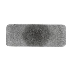 Блюдо сервировочное прямоугольное 37,6х14см, цвет RAKU QUARTZ BLACK, STUDIO PRINTS RKBQRST1