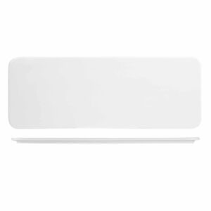 Блюдо сервировочное прямоугольное 37,6х14см, цвет WHITE, BUFFET WOOD APRRST1