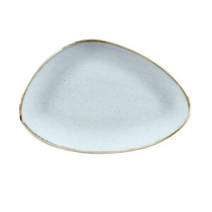 Блюдо треугольное CHEFS 30,4х20,5см, без борта, STONECAST, цвет DUCK EGG BLUE SDESTC301