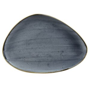 Блюдо треугольное CHEFS 35,6х25см, без борта, STONECAST, цвет BLUEBERRY SBBSTC361