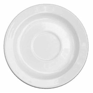 Блюдце 12,8см WHITE APRAS51