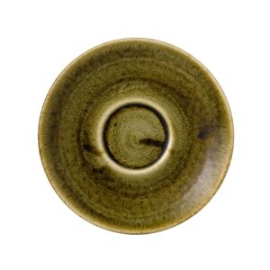 Блюдце 15,6см STONECAST PLUME, цвет OLIVE PLGRCSS1