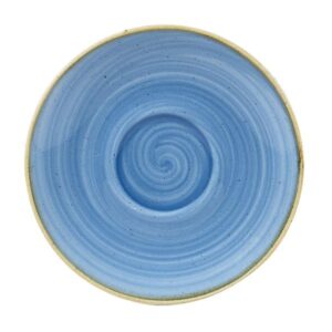Блюдце 15,6см STONECAST, цвет CORNFLOWER BLUE SCFSCSS1
