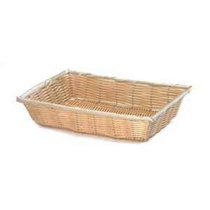 Корзина для хлеба прямоугольная 45,5х32см H7,5см, полиротанг 1192W