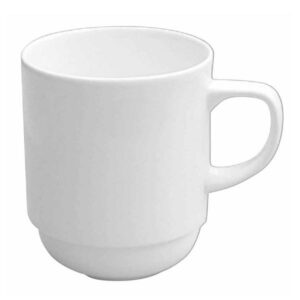 Кружка 284мл, стекбл, WHITE APRAM101