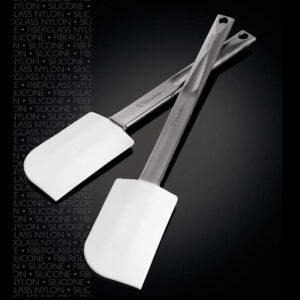 Лопаточка кондитерская 35см, силиконовая, ручка нейлон, T до 230*с 50SC350