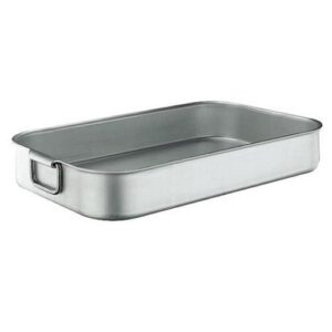 Лоток для жарки 50х30см h8см с ручками, алюминий 16943-50