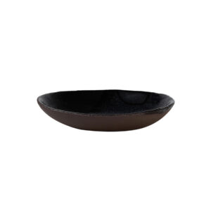 Миска 20х16,5см, керамика, цвет NOIR, WABI 963495