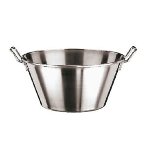 Миска коническая 24,5л D45см H22,5см, с ручками, нерж.сталь 11955-45