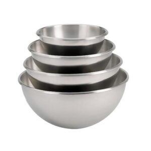 Миска полусферическая 7,0л D30см, без ручек, нерж.сталь 3372.30