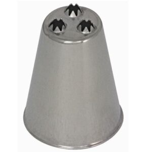 Насадка "3 отверстия" D20мм H42мм, нерж.сталь BX1820