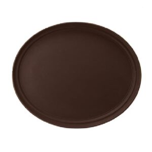 Поднос прорез. овал. 60х73,5см, коричневый, серия jiwins jw-r2900ct-br