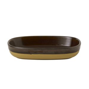Поднос сервировочный 17,3х11,9см H3,3см, серия EMERGE, цвет CINNAMON BROWN EMBRET171