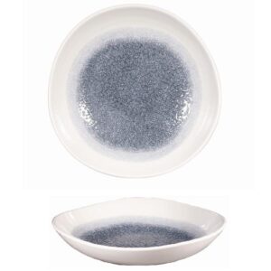 Салатник "волна" 1,10л D25,3см, без борта, цвет RAKU TOPAZ BLUE, STUDIO PRINTS RKTBOGB11