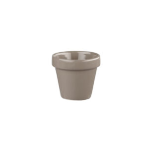 Салатник PLANT POT 0,34л D9см H9,7см, BIT ON THE SIDE, цвет PEBBLE BCPEPL121