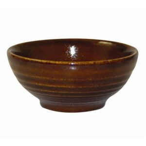 Салатник RIPPLE 0,17л D10,4см H4,9см, BIT ON THE SIDE, цвет CINNAMON BCBRRP61
