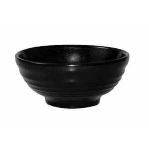 Салатник RIPPLE 0,28л D12см H5,7см, BIT ON THE SIDE, цвет ONYX BCBKRP101