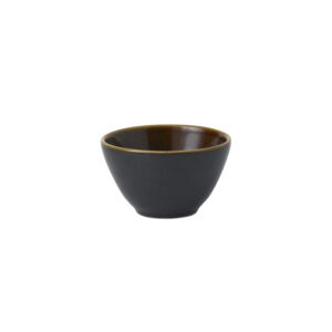 Салатник 0,24л D10,2см H6см, без борта, NOURISH, цвет TORYO BLACK RBBKBSDB1