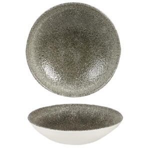 Салатник 0,42л D18,2см, без борта, цвет RAKU QUARTZ BLACK, STUDIO PRINTS RKBQEVB71