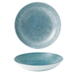 Салатник 1,14л D24,8см, без борта, цвет RAKU TOPAZ BLUE, STUDIO PRINTS RKTBEVB91