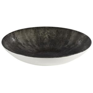Салатник 1,14л D24,8см, без борта, цвет STONE QUARTZ BLACK, STUDIO PRINTS STQBEVB91