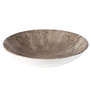 Салатник 1,14л D24,8см, без борта, цвет STONE ZIRCON BROWN, STUDIO PRINTS STZBEVB91