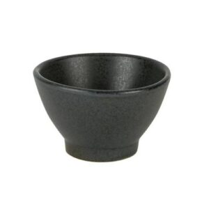 Салатник конический 0,08л D7,5см, керамика, RUSTICO CARBON C31195