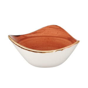 Салатник треугольный 0,26л D15,3см, без борта, STONECAST, цвет SPICED ORANGE SSOSTRB61