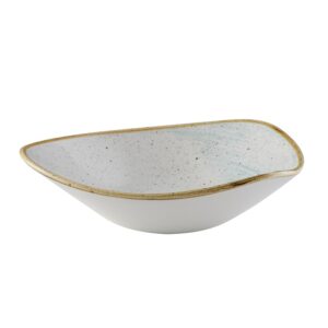 Салатник треугольный 0,60л D23,5см, без борта, STONECAST ACCENTS, цвет DUCK EGG BLUE ASDETRB91