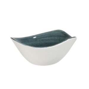 Салатник треугольный 0,60л D23,5см, без борта, STONECAST PATINA, цвет RUSTIC TEAL PATRTRB91