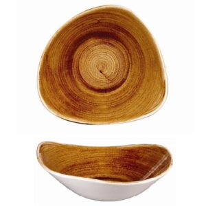 Салатник треугольный 0,60л D23,5см, без борта, STONECAST PATINA, цвет VINTAGE COPPER PAVCTRB91