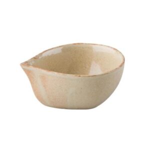 Соусник 0,14см D11см, с носиком, керамика, FLAME C01594