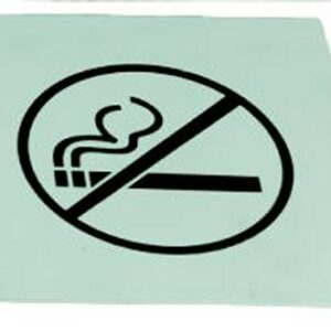 Табличка "no smoking" s555