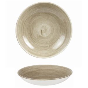 Тарелка глубокая 18,2см 0,426л, без борта, STONECAST PATINA, цвет ANTIQUE TAUPE PAATEVB71