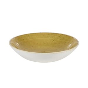 Тарелка глубокая 18,2см 0,426л, без борта, STONECAST, цвет MUSTARD SEED YELLOW SMSSEVB71