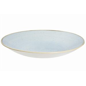 Тарелка глубокая 22,5см H2,7см, без борта, STONECAST, цвет DUCK EGG BLUE SDESPD221