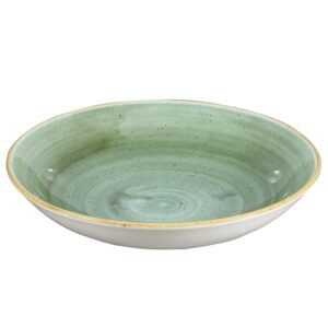 Тарелка глубокая 24,8см 1,13л, без борта, STONECAST, цвет SAMPHIRE GREEN SSGSEVB91