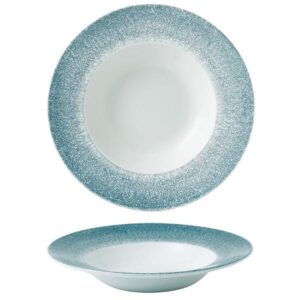 Тарелка глубокая 24см 0,284л, цвет RAKU TOPAZ BLUE, STUDIO PRINTS RKTBVWBM1