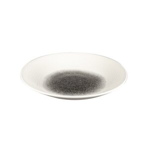 Тарелка глубокая 25,5см H3,5см, без борта, ISLA, цвет QUARTZ BLACK RKBQID251