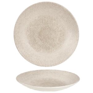 Тарелка глубокая 28,1см H3,7см, без борта, цвет RAKU AGATE GREY, STUDIO PRINTS RKAGPD271