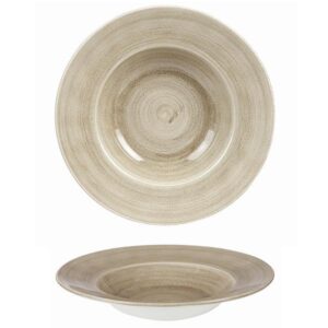 Тарелка для пасты 28см 0,47л, с широким бортом, STONECAST PATINA, цвет ANTIQUE TAUPE PAATVWBL1