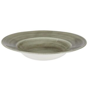 Тарелка для пасты 28см 0,47л, с широким бортом, STONECAST PATINA, цвет BURNISHED GREEN PABGVWBL1