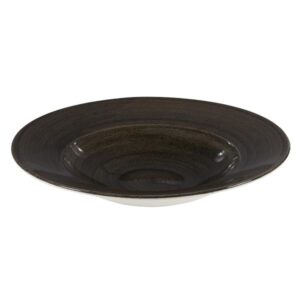 Тарелка для пасты 28см 0,47л, с широким бортом, STONECAST PATINA, цвет IRON BLACK PAIBVWBL1